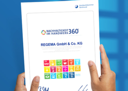 Nachhaltigkeit im Handwerk: Was der Nachhaltigkeit360° Check für REGEMA bedeutet